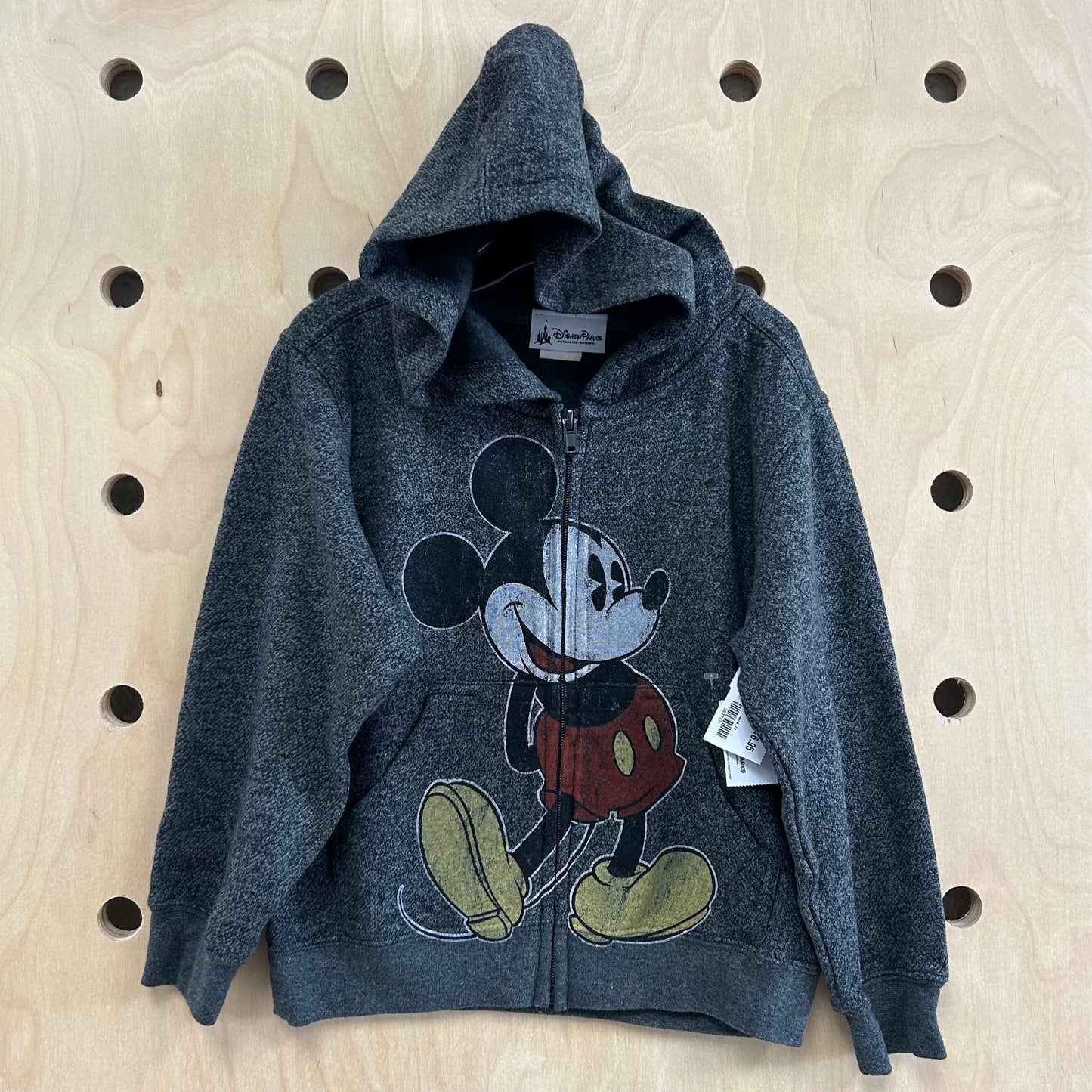 Grey Mickey Zip Hoodie NEW!
