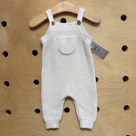 Cream Knit Romper