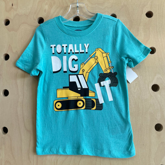 Teal Totally Dig It Tee NEW!