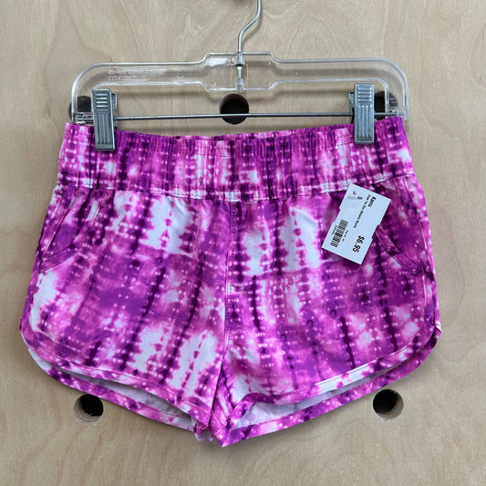 Pink Tie Dye Athletic Shorts