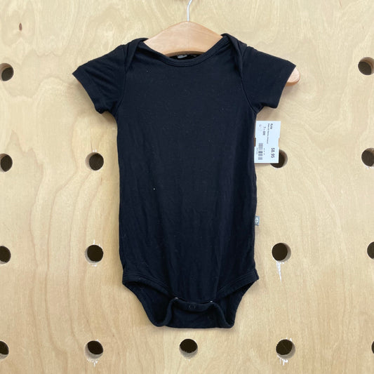 Black SS Bamboo Bodysuit