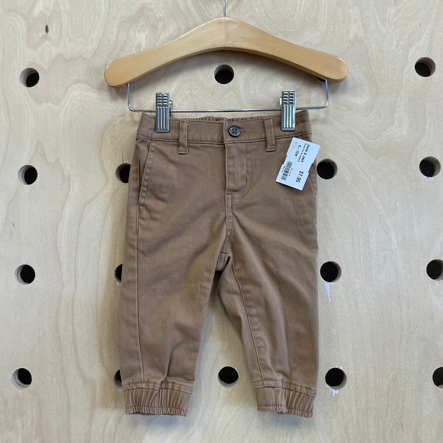 Brown Pull On Joggers