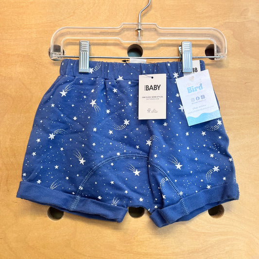 Blue Stars Cuffed Shorts NEW!