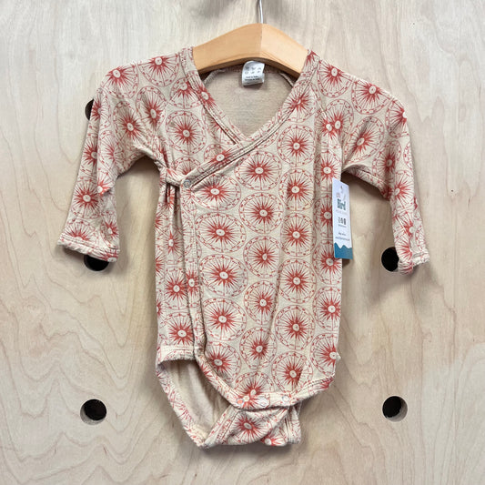 Beige Compass Bamboo Bodysuit