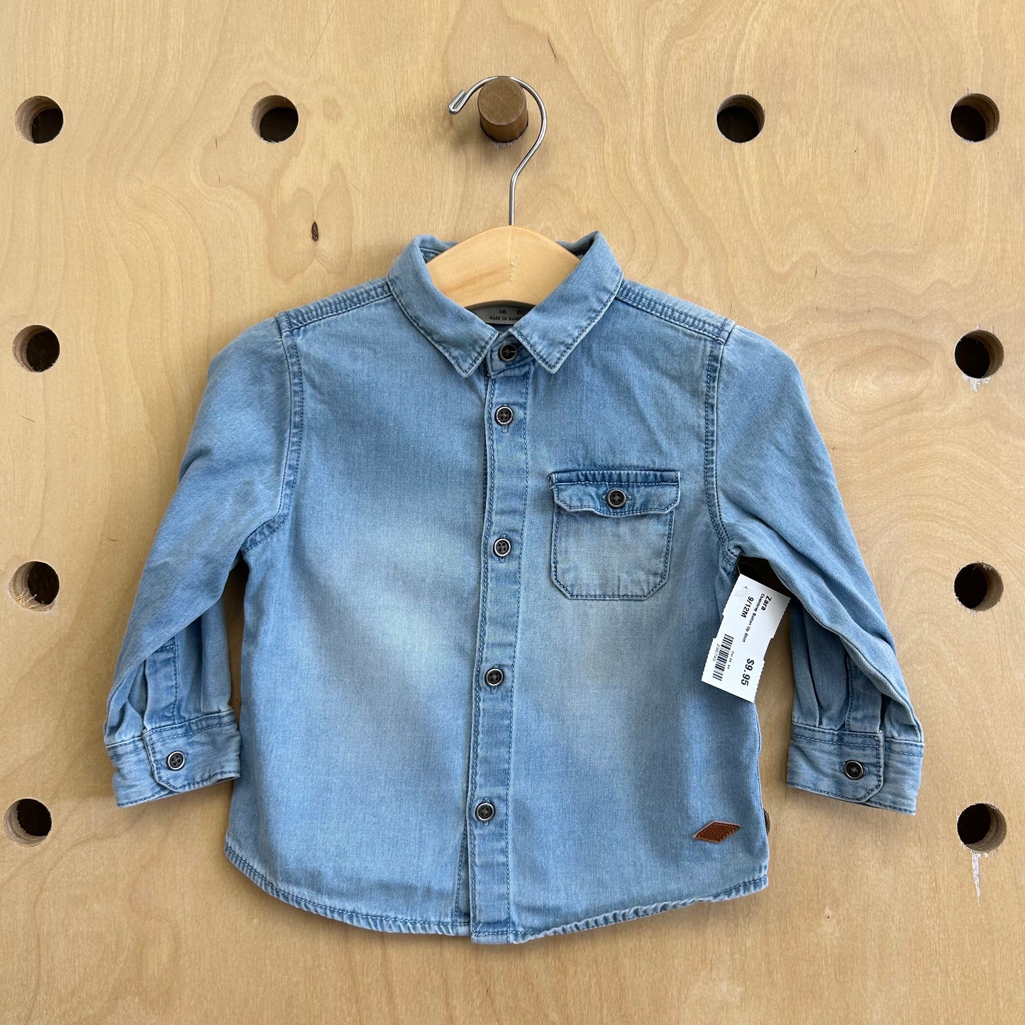 Chambray Button Up Shirt