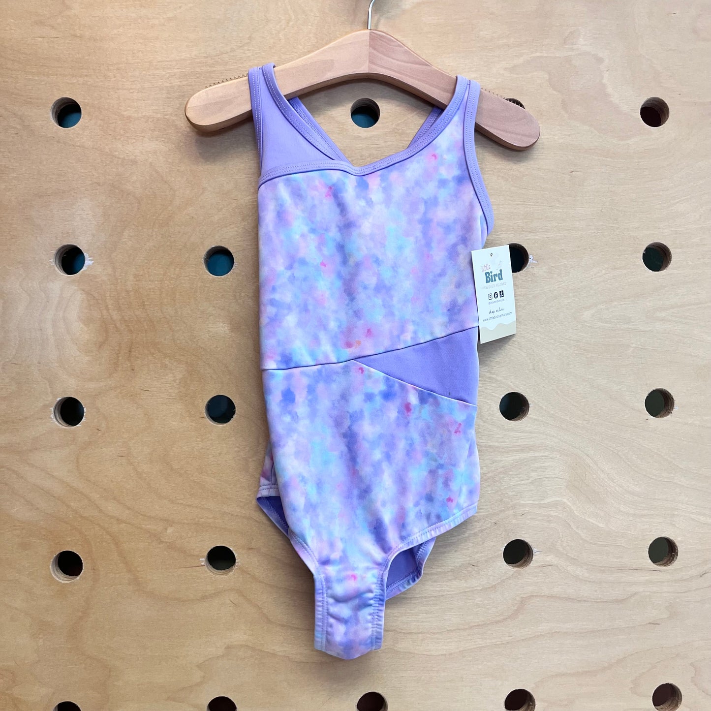 Purple Watercolor Leotard
