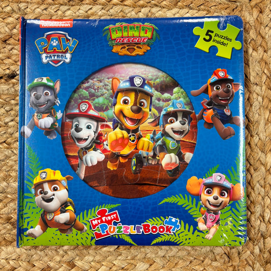 Paw Patrol Dino Rescue Puzzle Book
