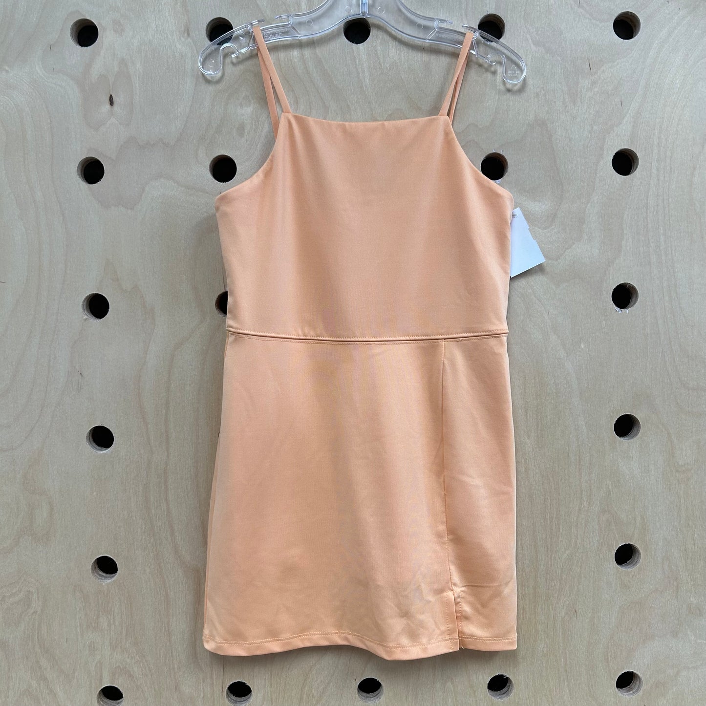 Peach Skirt Romper