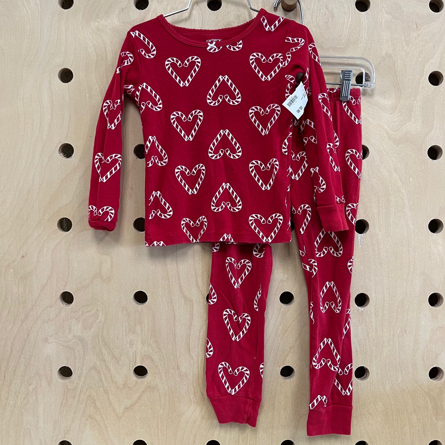 Red Candycane Pajamas
