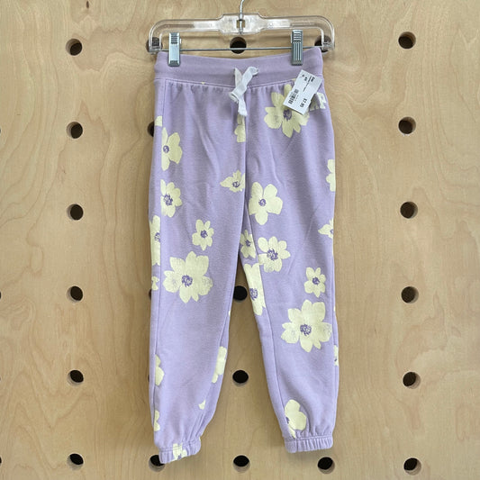 Lavender Floral Joggers