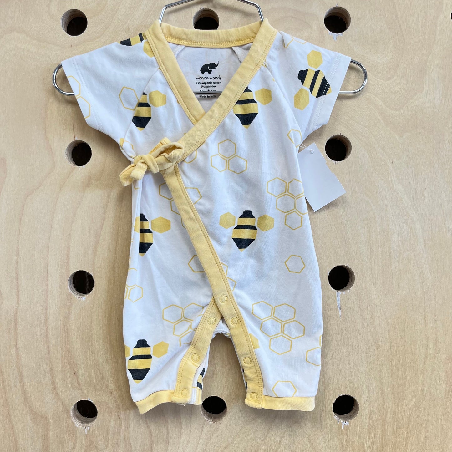 Organic Bee Wrap Romper