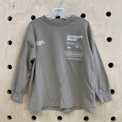 Brown Outdoor Mood Long Sleeve