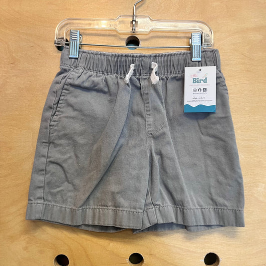 Grey Drawstring Shorts