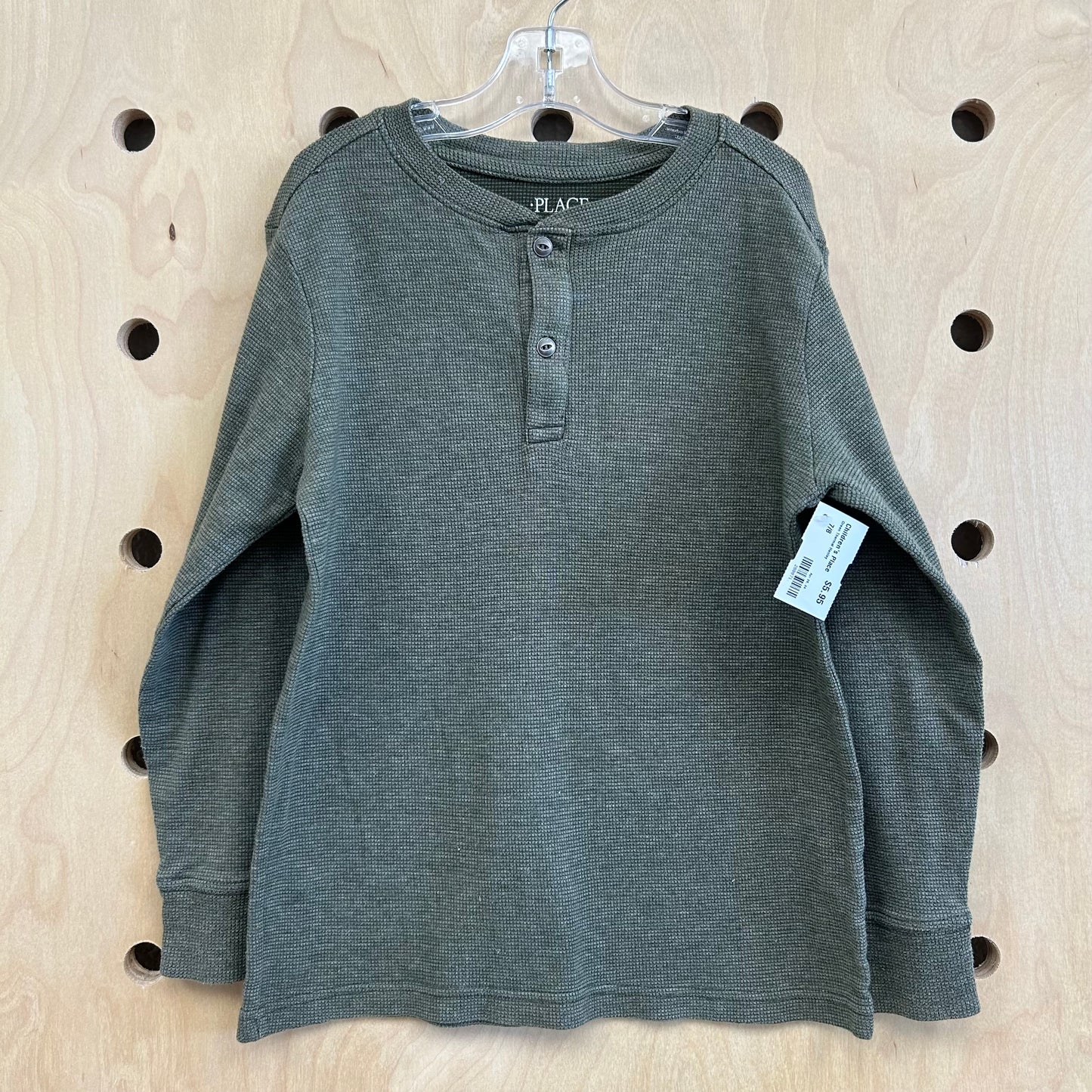 Green Thermal Henley
