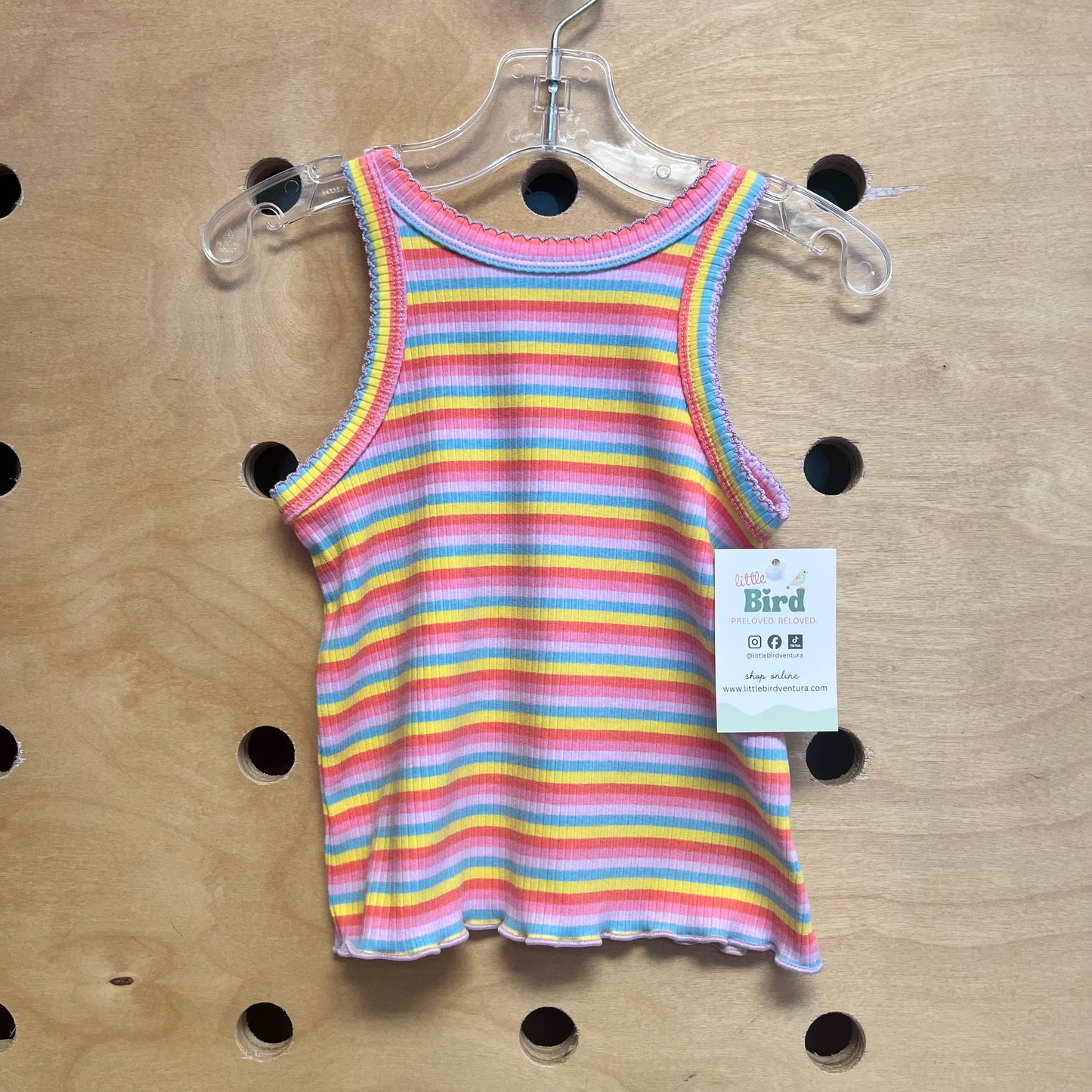 Multicolor Striped Tank