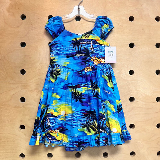 Blue/Green Hawaiian Dress