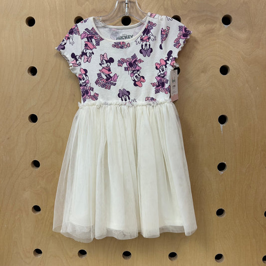 Cream Minnie Tulle Dress