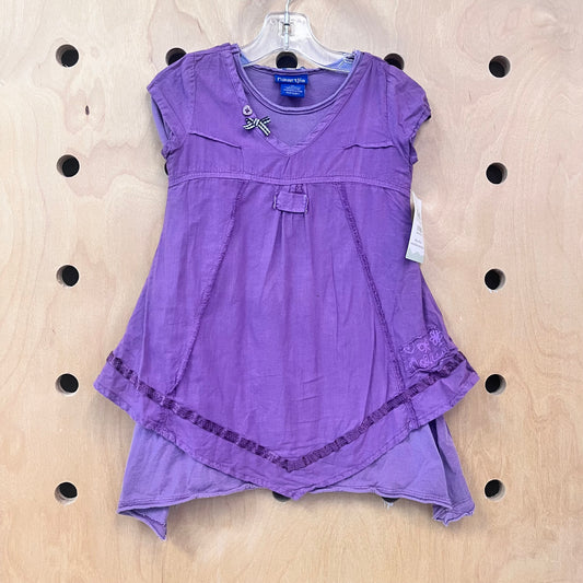 Purple Layered Dress
