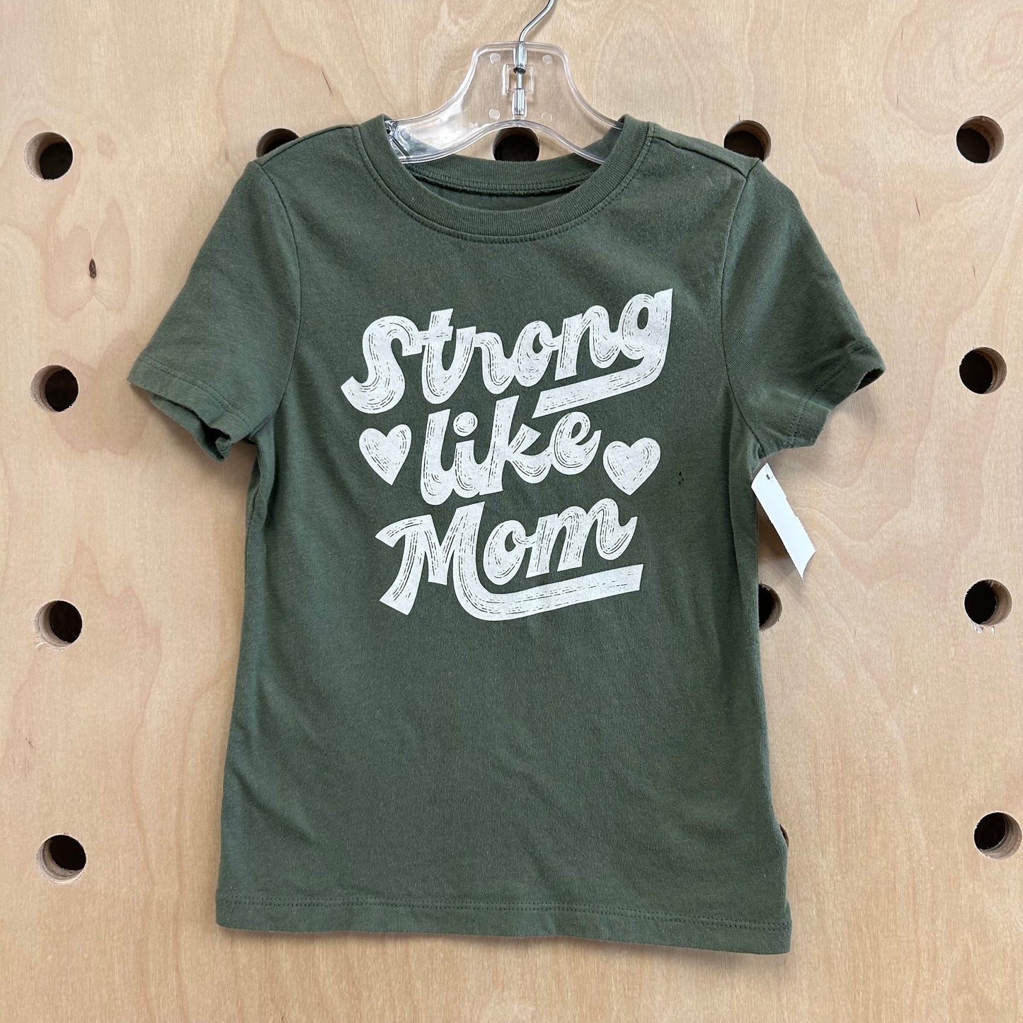 Green Strong Like Mom Tee