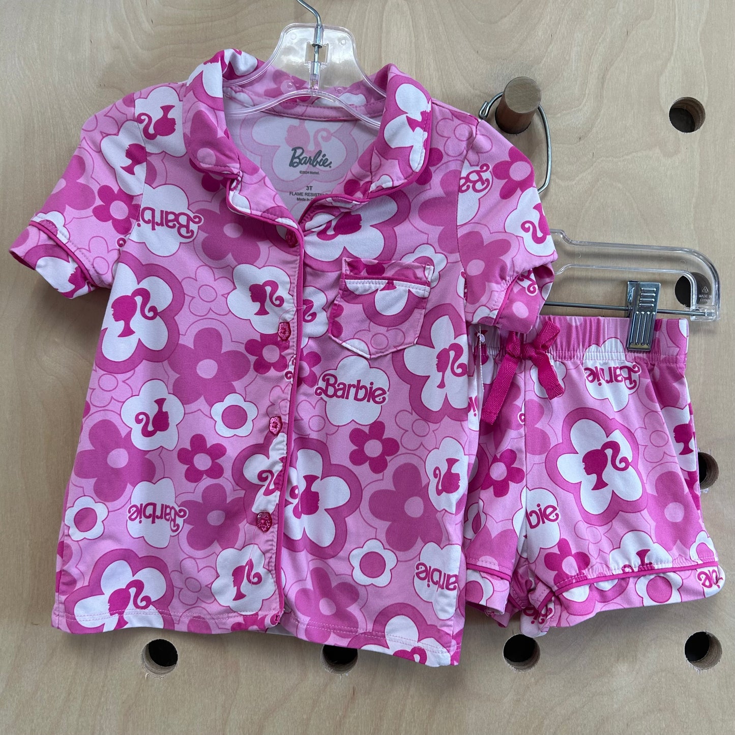 Pink Barbie Pajamas