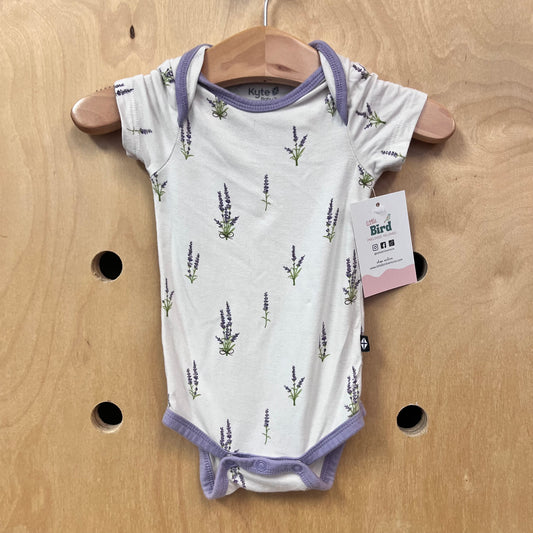 Cream Lavender Bamboo Bodysuit