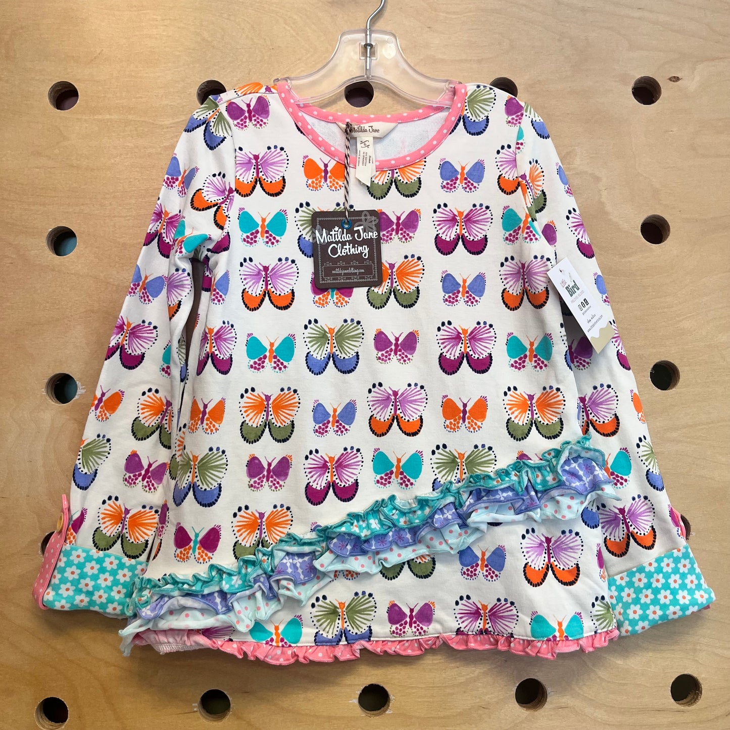 Ivory Butterflies Top NEW!