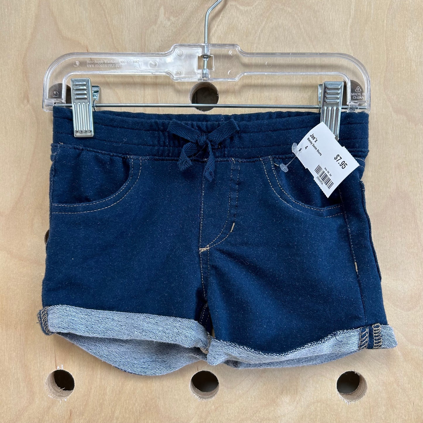 Stetchy Denim Shorts