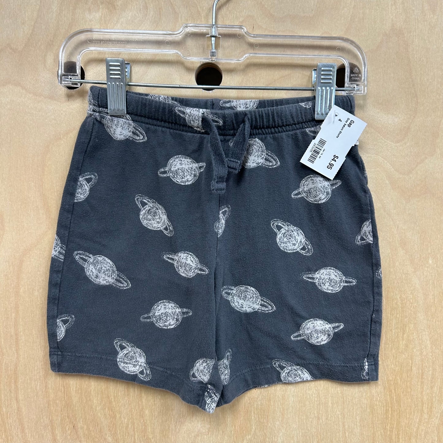 Grey Saturn Shorts