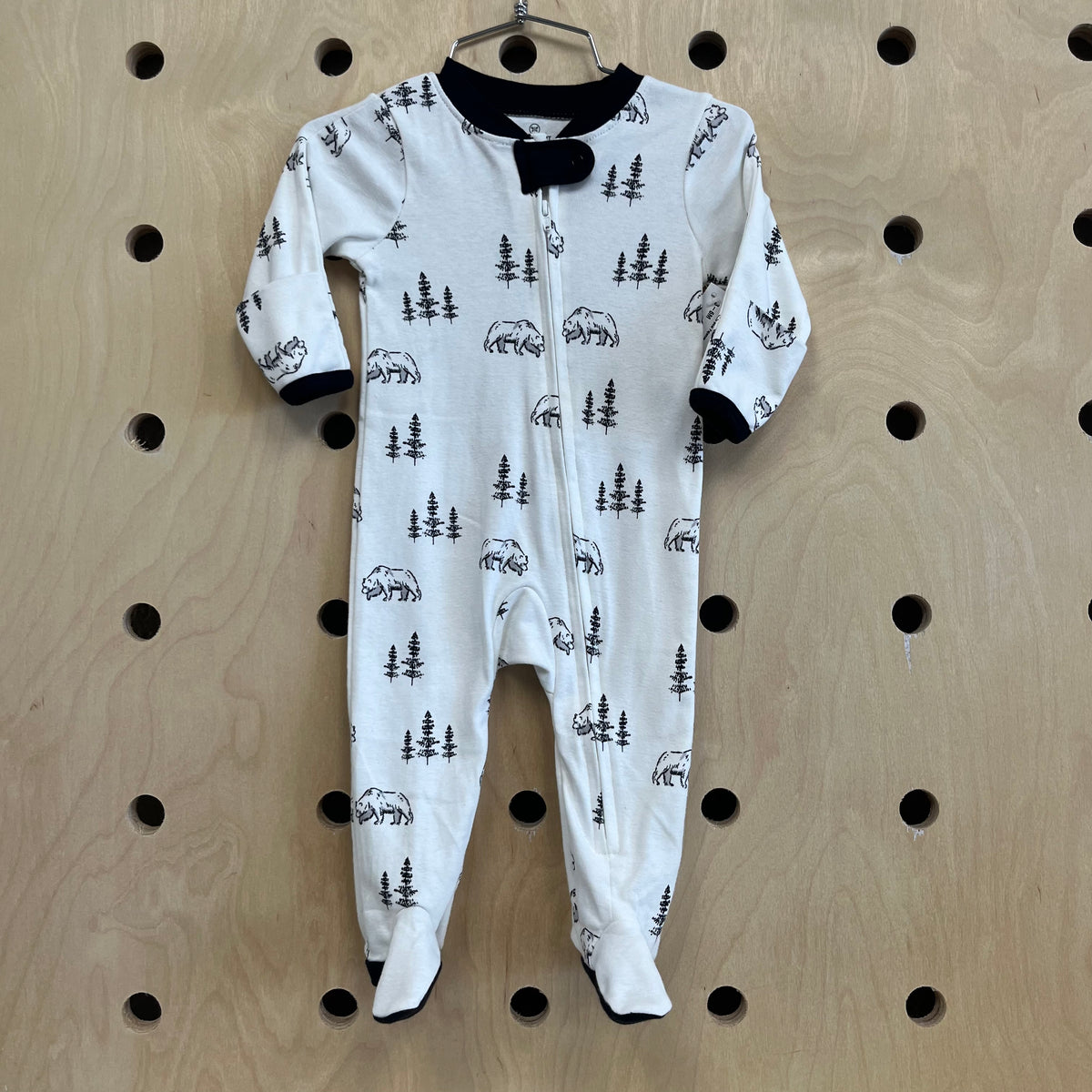 Black & White Bear Pajamas