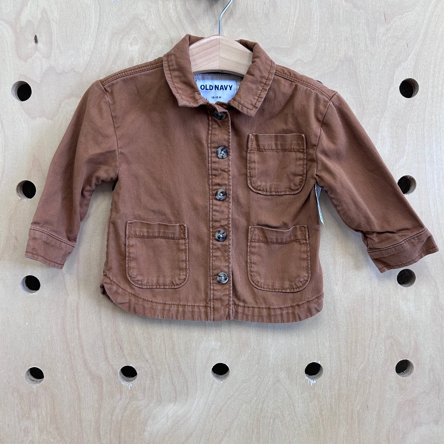 Brown Button Up Shirt