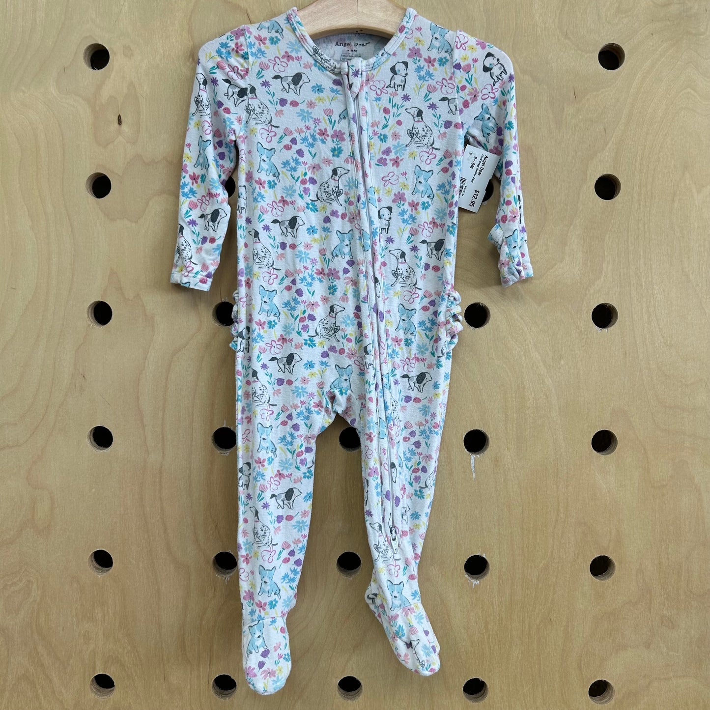 Floral Doggy Bamboo Zippy