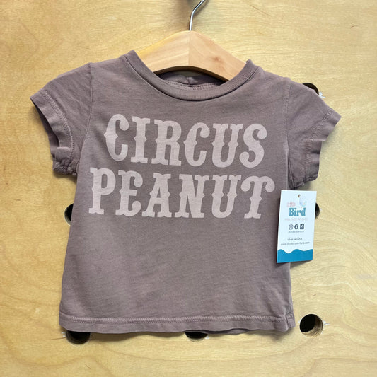 Brown/Pink 'Circus Peanut' Tee