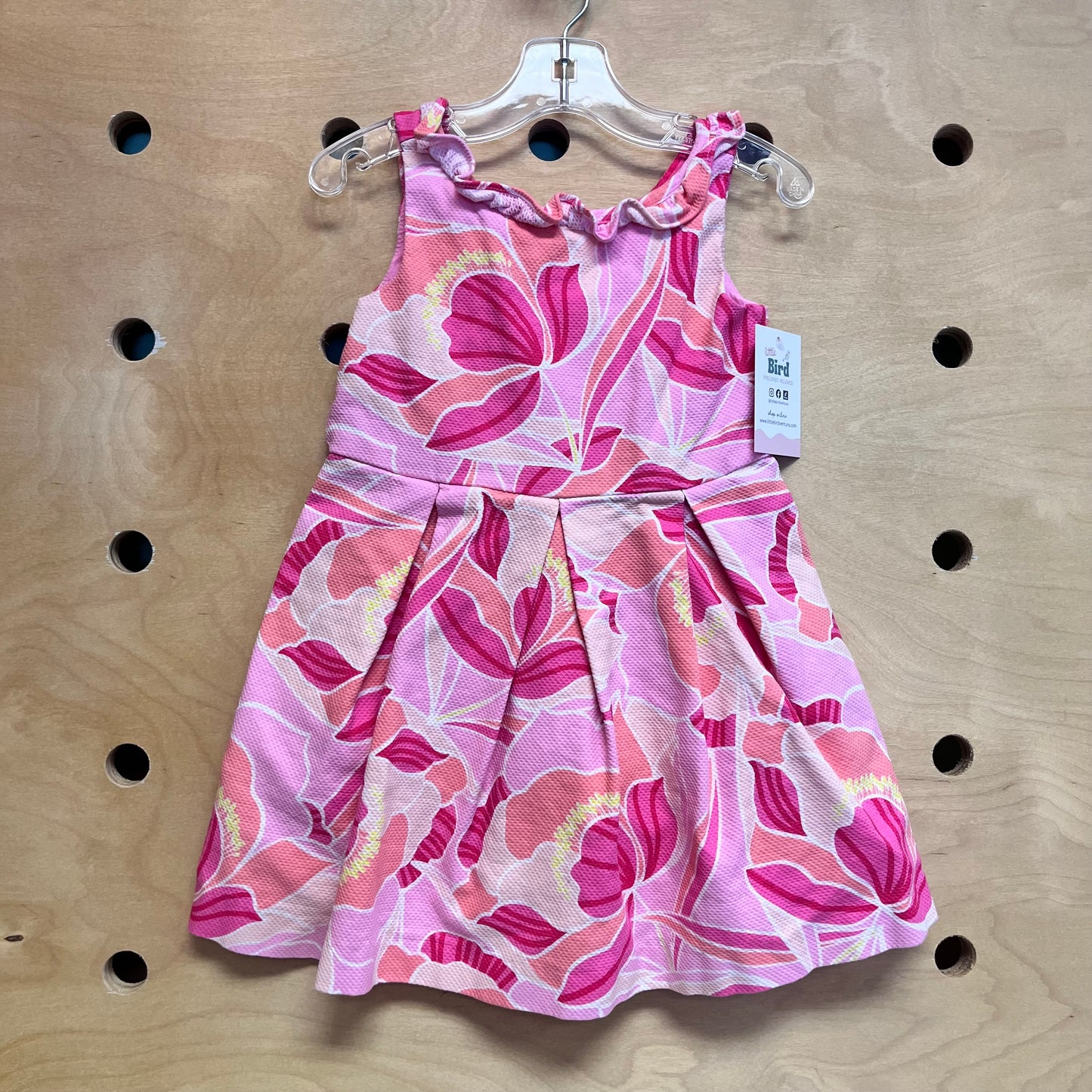 Pink Floral Dress