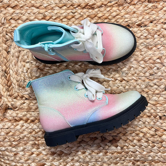 Warms Ombre Combat Boots