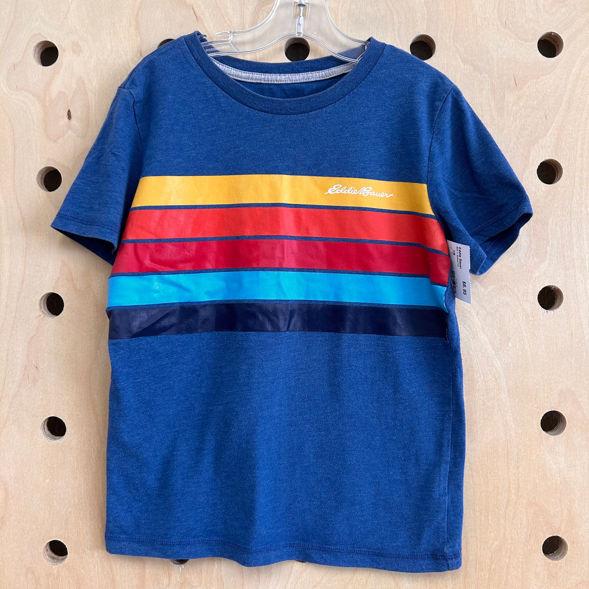 Blue + Striped Tee