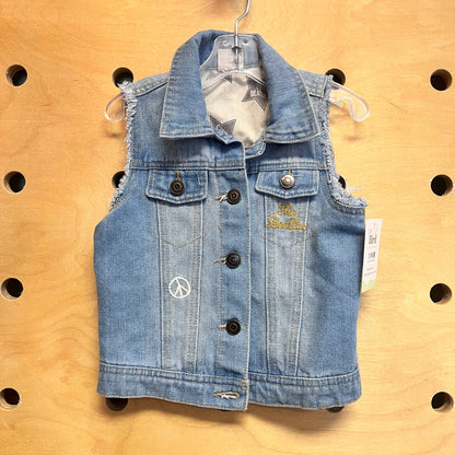 The Beatles Denim Vest
