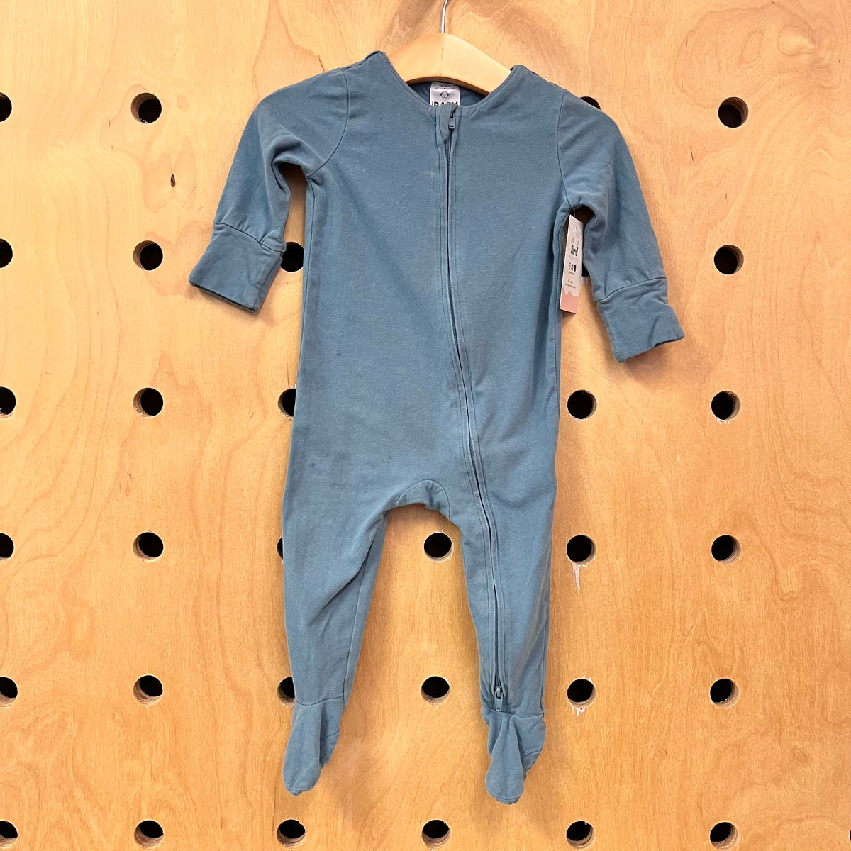 Blue Zip Footies