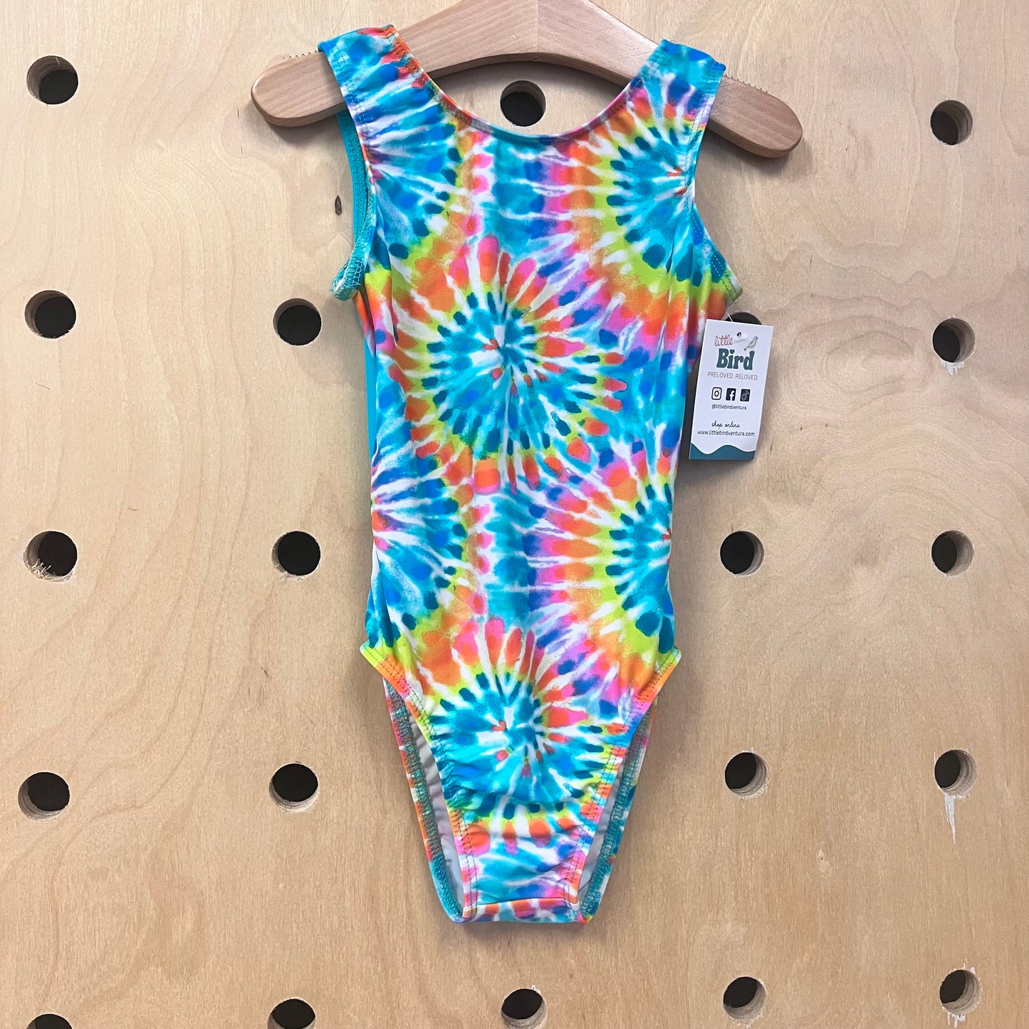 Blue Tie Dye Leotard