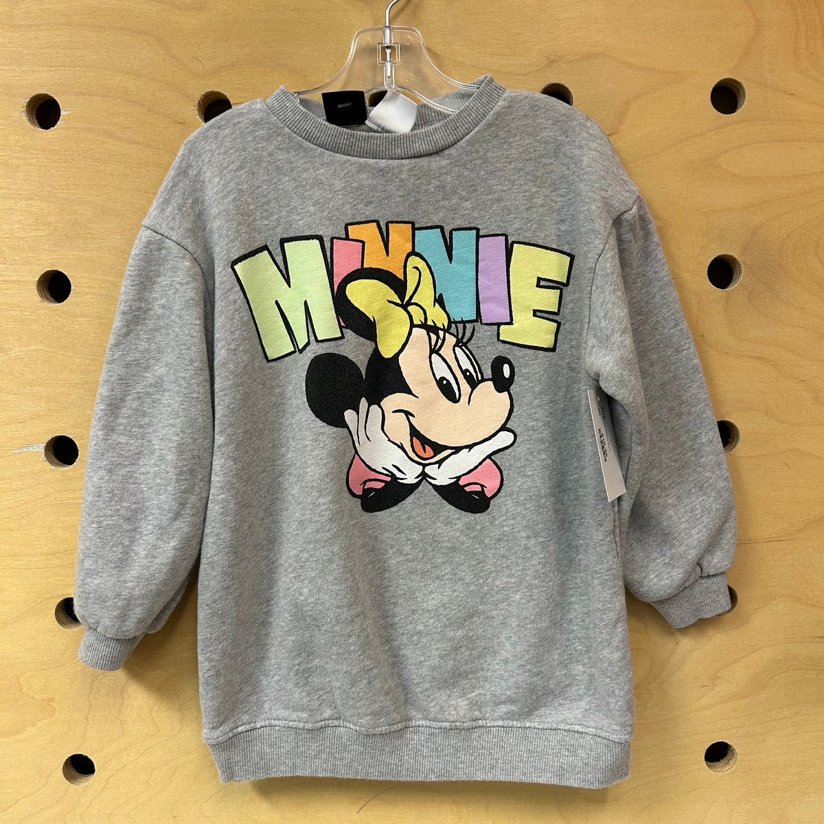 Grey Minnie Fleece Dress
