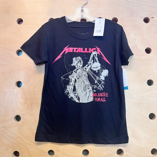 Black Metallica Tee NEW!