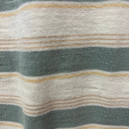 Blue & Tan Striped Tee