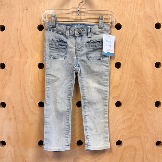 Light Wash Skinny Denim