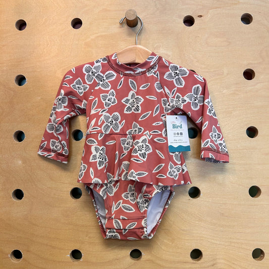 Clay Floral Swimsuit