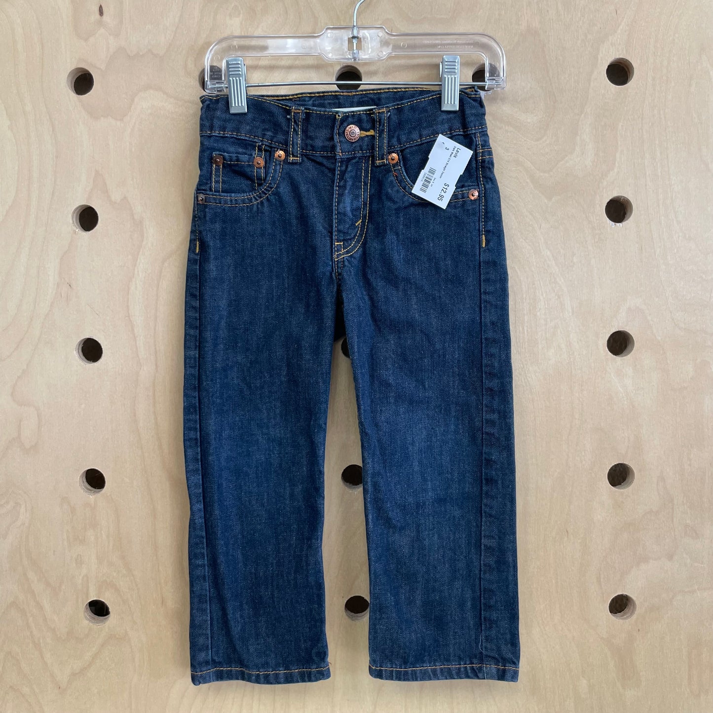 Dark Wash 514 Straight Denim