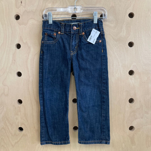 Dark Wash 514 Straight Denim