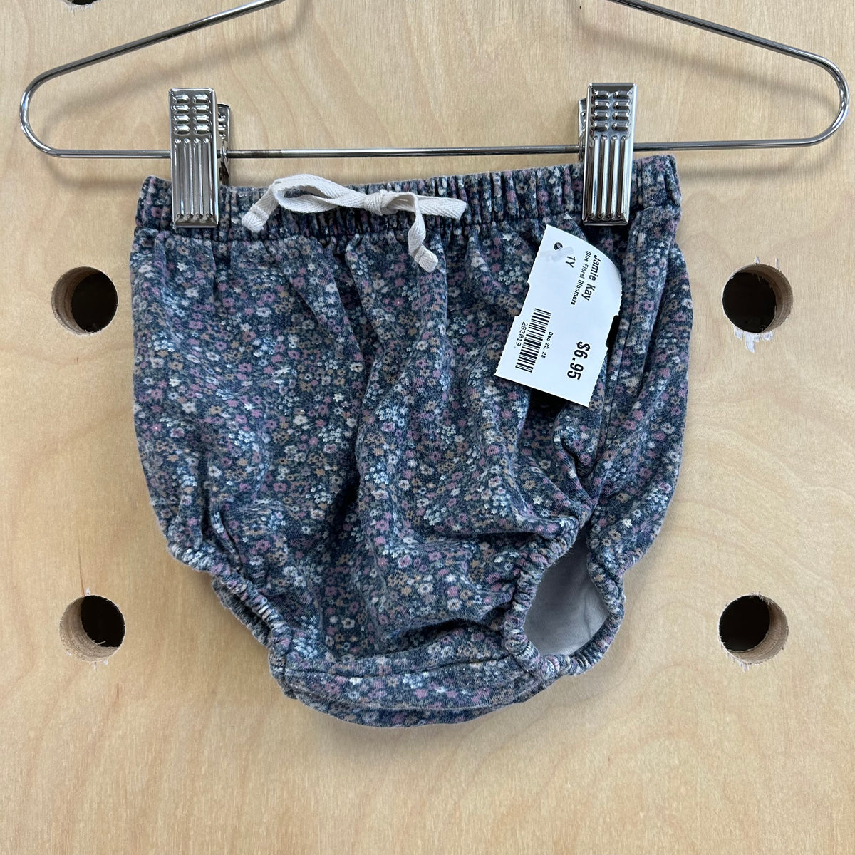 Blue Floral Bloomers