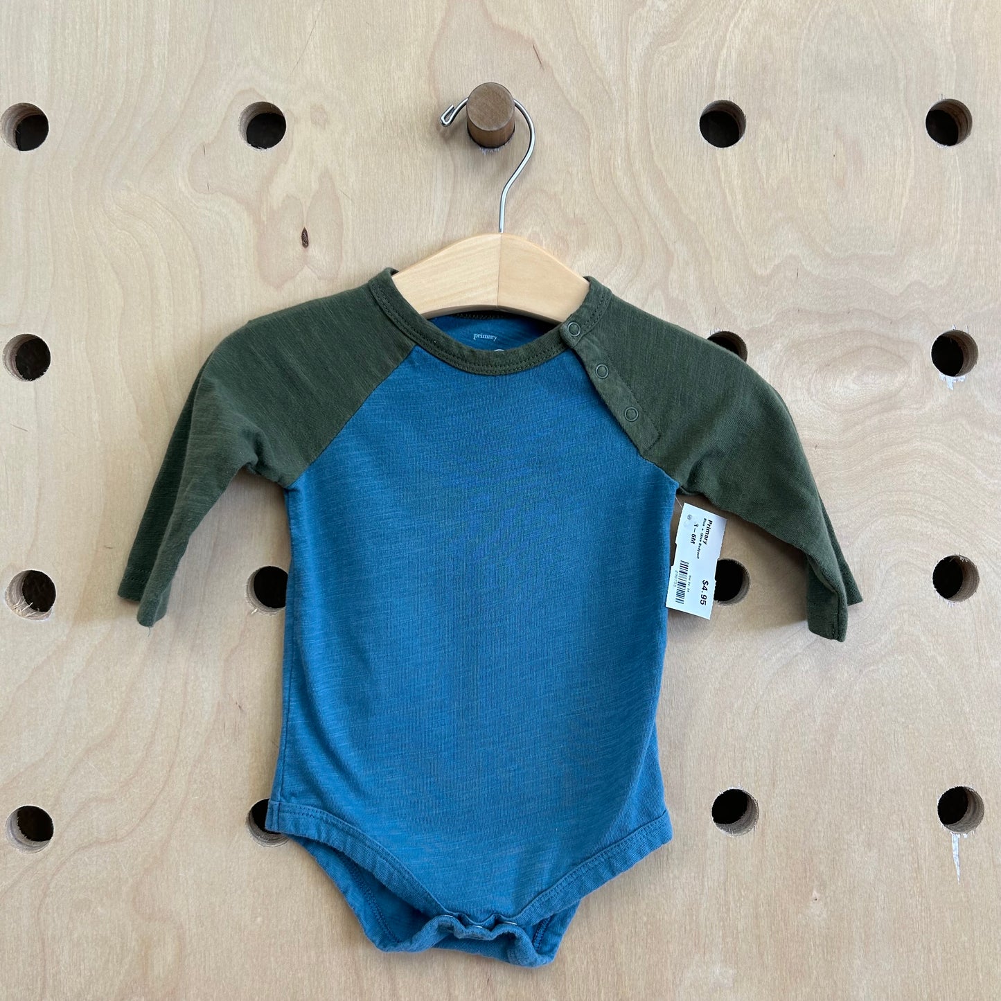 Blue + Olive Bodysuit