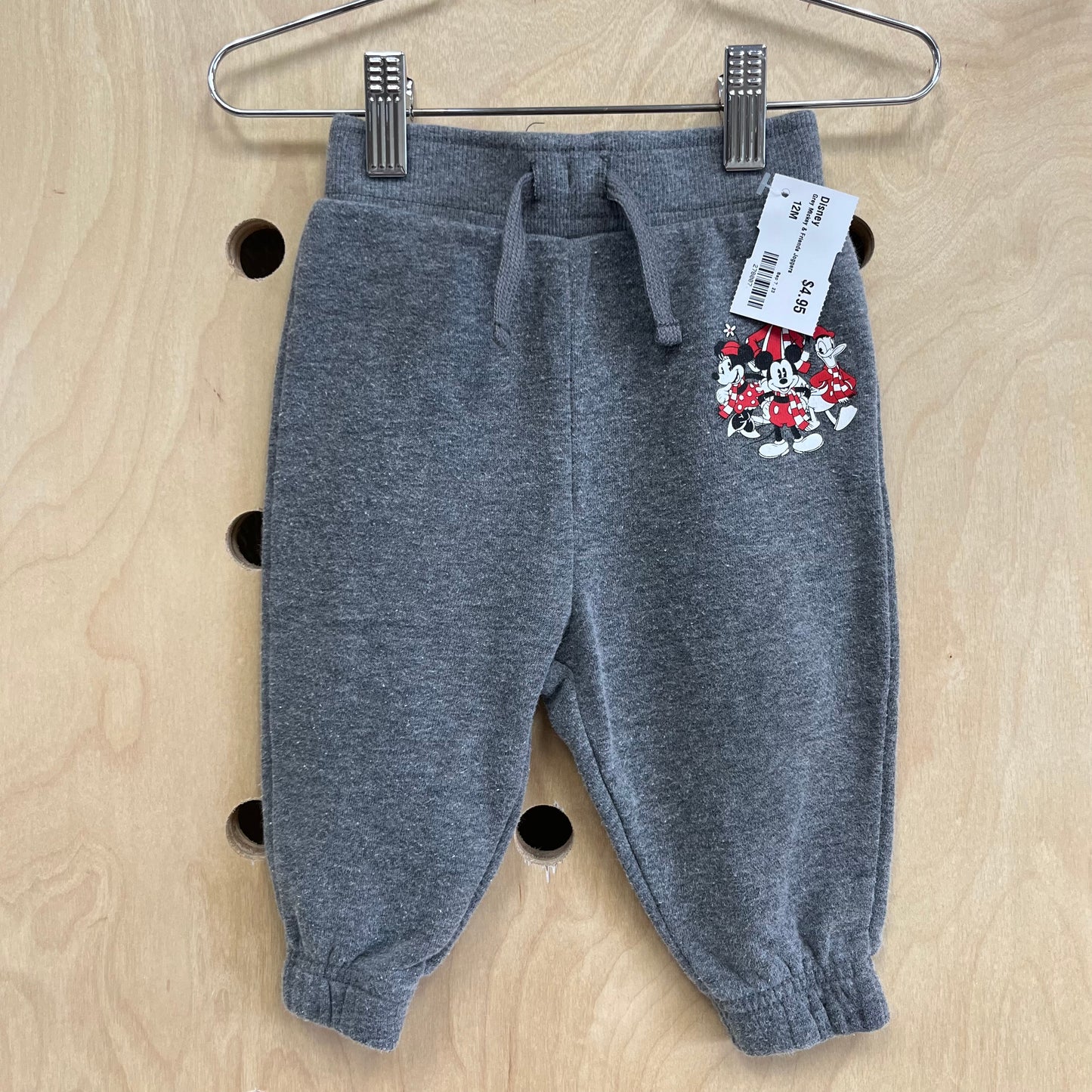 Grey Mickey & Friends Joggers