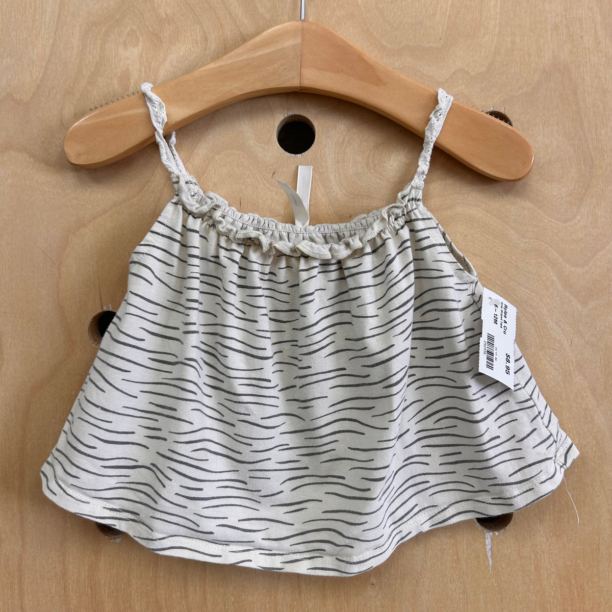 Grey Striped Tank