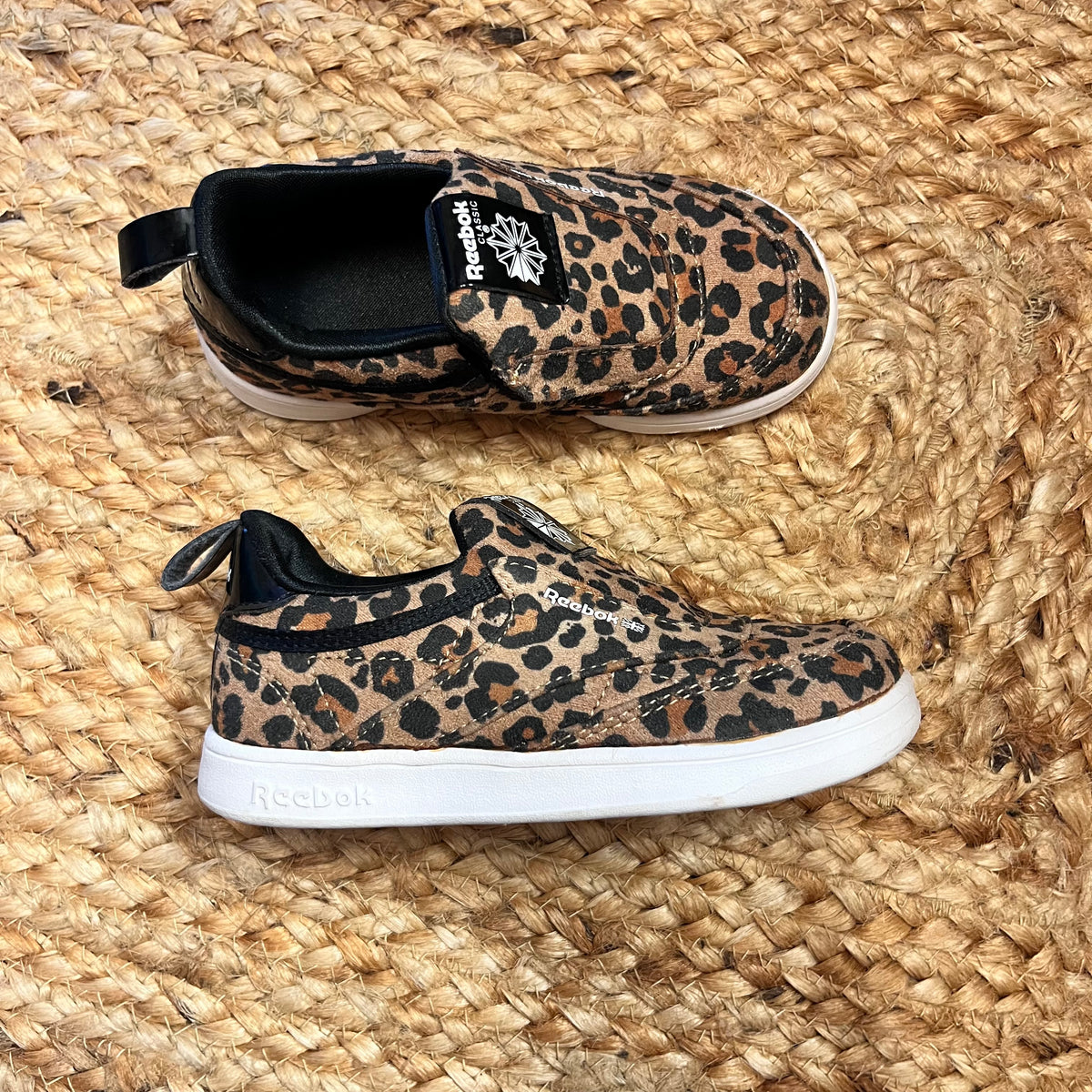 Leopard Print Easy-On Sneakers